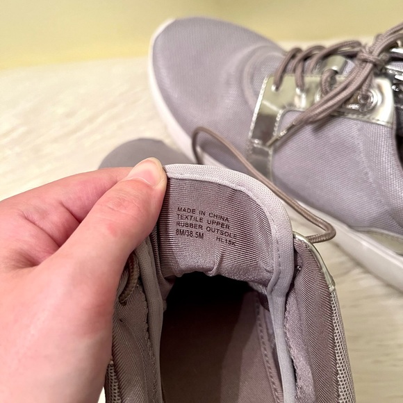 Michael Kors Gray/Silver Sneakers - Picture 6 of 7